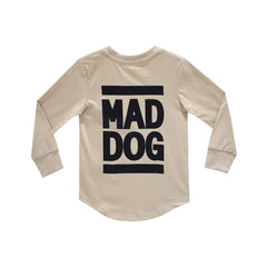 MAD DOG BOYS LONG SLEEVE BEIGE